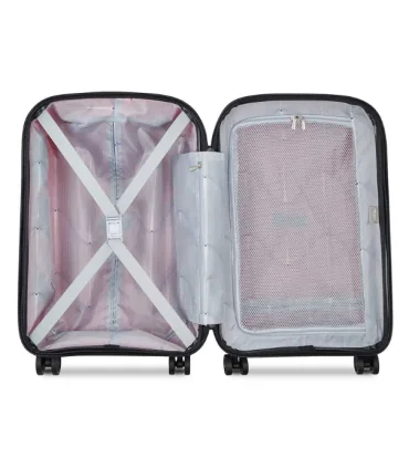 چمدان برند دلسی سایز متوسط از جنس پلی‌پروپیلن مدل بلمونت پلاس