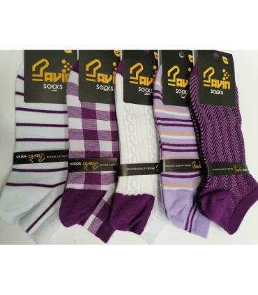 جوراب زنانه مدل مچی بسته 5 عددی