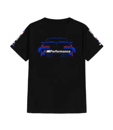 تیشرت آستین کوتاه مردانه طرح بی ام و ام ریسینگ