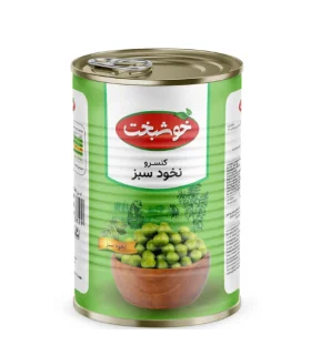 کنسرو نخود سبز خوشبخت 380 گرم