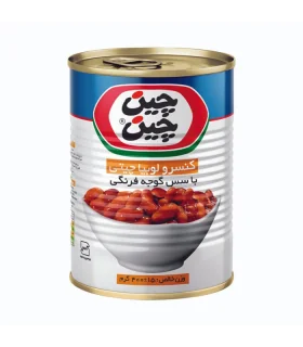 کنسرو لوبیا چیتی 380 گرم چین چین
