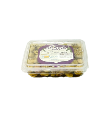 زیتون بدون هسته کبابی 360 گرم شورینگاه