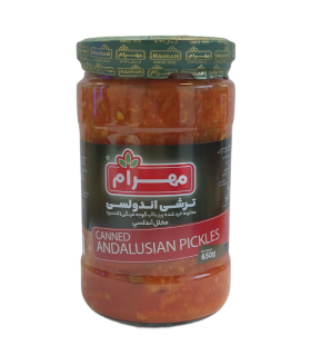 ترشی اندولسی 650 گرم مهرام