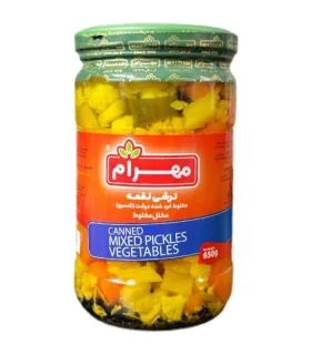 ترشی لقمه 650 گرم مهرام