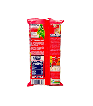 ایس پاپ میوه ای کیکس(10عددی)