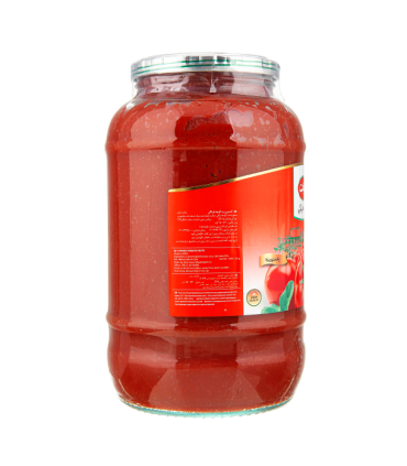 کنسرو رب گوجه فرنگی شیشه 1500 گرم خوشبخت