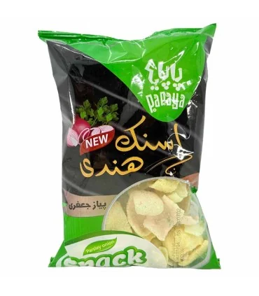 اسنک هندی پیاز و جعفری پاپایا 80 گرم