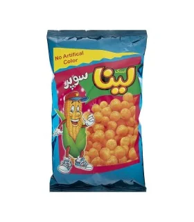 اسنک پنیری سوپر گرد لینا 87 گرم