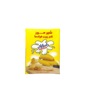 شیر موز کم چرب فرادما پاکتی دامداران 200 میلی لیتری