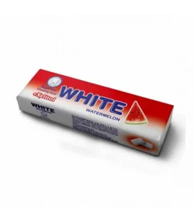 آدامس وایت بدون شکر با طعم هندوانه 10 عددی مینو