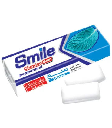 آدامس دراژه پیرمینت 12 عددی اسمایل شیرین عسل