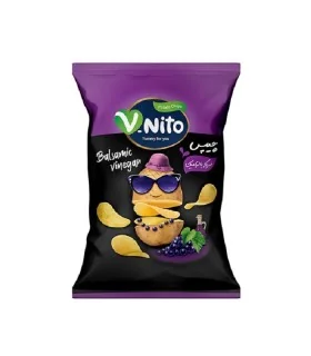 چیپس سرکه بالزامیک وی نیتو 100 گرم