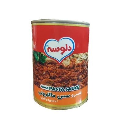 کنسرو سس ماکارونی دلوسه 380 گرم