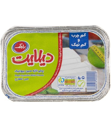 پنیر کم چرب و کم نمک دیلایت رامک