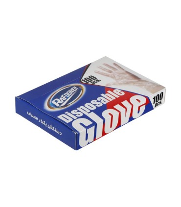 دستکش یکبار مصرف 100 عددی رافونه