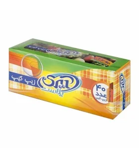 کیسه فریزر زیپ دار 40 عددی20*18 آیری