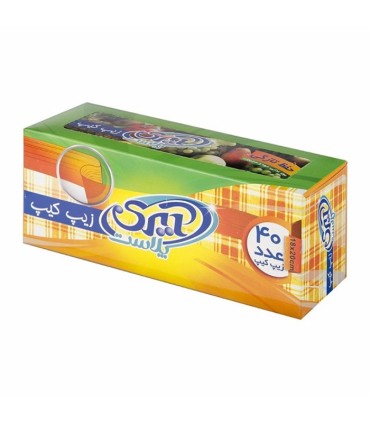 کیسه فریزر زیپ دار 40 عددی20*18 آیری