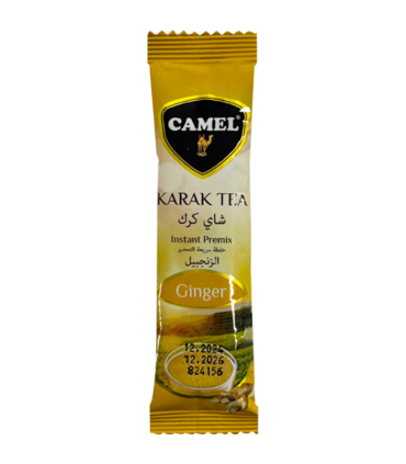 چای ساشه ای کرک زنجبیل 20 گرم کمل