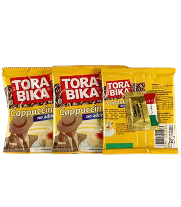 کاپوچینو بدون قند ساشه زرد تورابیکا