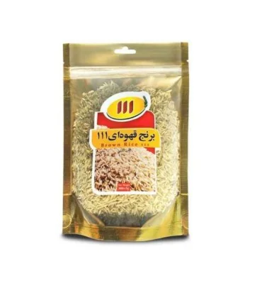 برنج قهوه ای سبوسدار 900 گرم یکصدویازده