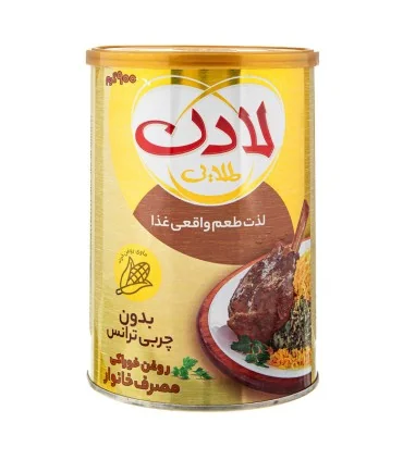 روغن جامد لادن طلایی 900میلی لیتر
