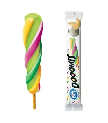 بستنی چوبی طالبی میوه ای دومیس 75 گرم دایتی