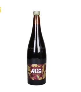 نوشیدنی میوه ای گازدار انگور قرمز عالیس 750 میلی لیتر