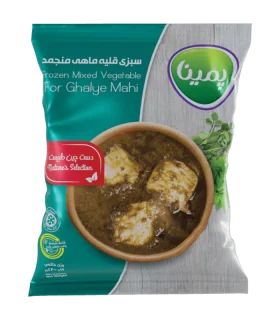 سبزی قلیه ماهی پمینا