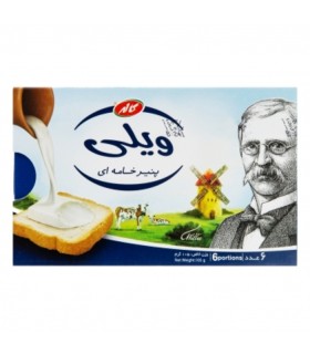 پنیر خامه ای ویلی 105 گرمی کاله