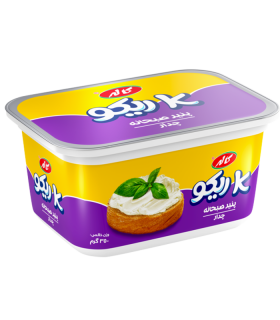 پنیرصبحانه چدار K ریکو350 گرم