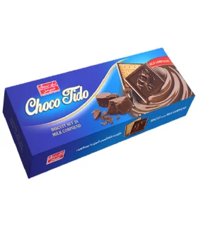 بیسکوییت با روکش کاکائو شیرین عسل 144 گرم