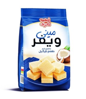 مینی ویفر با مغزی نارگیل نادری 90 گرم