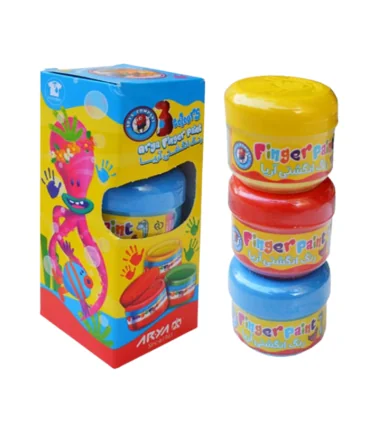 رنگ انگشتی سه رنگ آریا