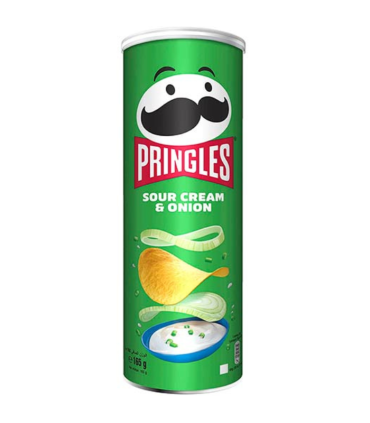 چیپس بزرگ خامه و پیاز 100 گرم پرینگلز