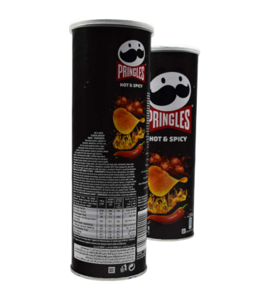 چیپس بزرگ فلفلی وتند 100 گرم پرینگلز