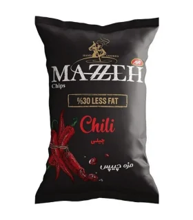 مزه چیپس چیلی متوسط مزمز