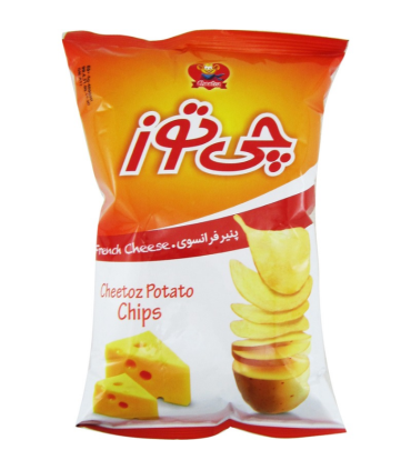 چیپس پنیر فرانسوی متوسط چی توز