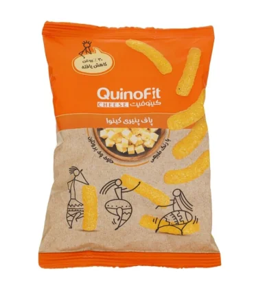 پاف پنیری کینوا 45 گرم کینوفیت