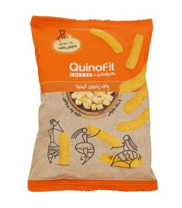 پاف پنیری کینوا 45 گرم کینوفیت