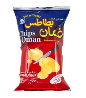 چیپس بزرگ 97 گرم عمان بطاطس