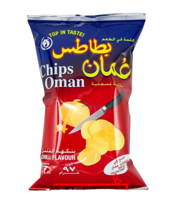 چیپس بزرگ 97 گرم عمان بطاطس