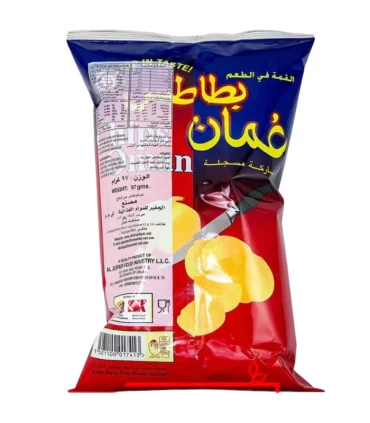 چیپس بزرگ 97 گرم عمان بطاطس