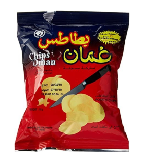 چیپس 15 گرم عمان