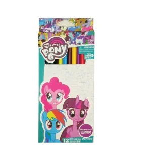 مداد 12رنگ مدل پونی فانتزی جعبه مقوایی