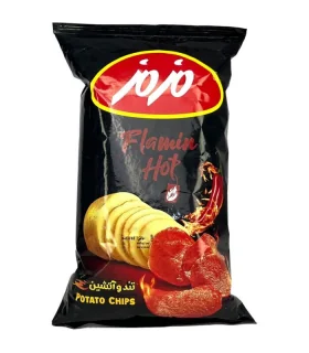 چیپس تند و آتشین متوسط مزمز