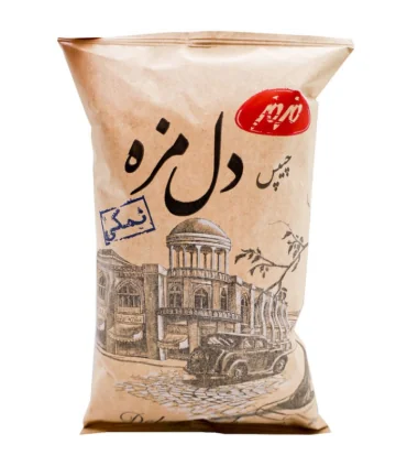 چیپس سنتی دل مزه نمکی الگانس مزمز