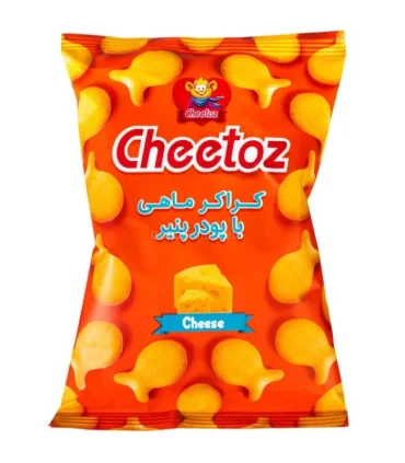 کراکر ماهی پنیری کوچک چی توز