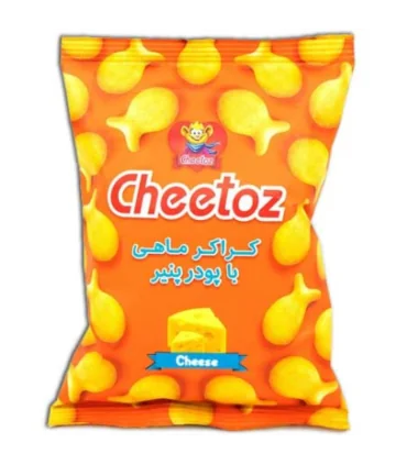 کراکر ماهی پنیری کوچک چی توز