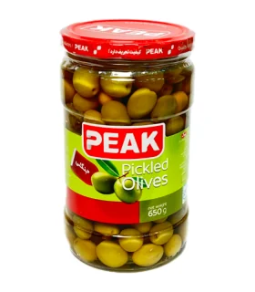 زیتون سبز 650 گرم جنگلی پیک