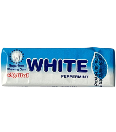 آدامس وایت بدون شکر با طعم نعناع تند 10 عدد 16 گرم مینو